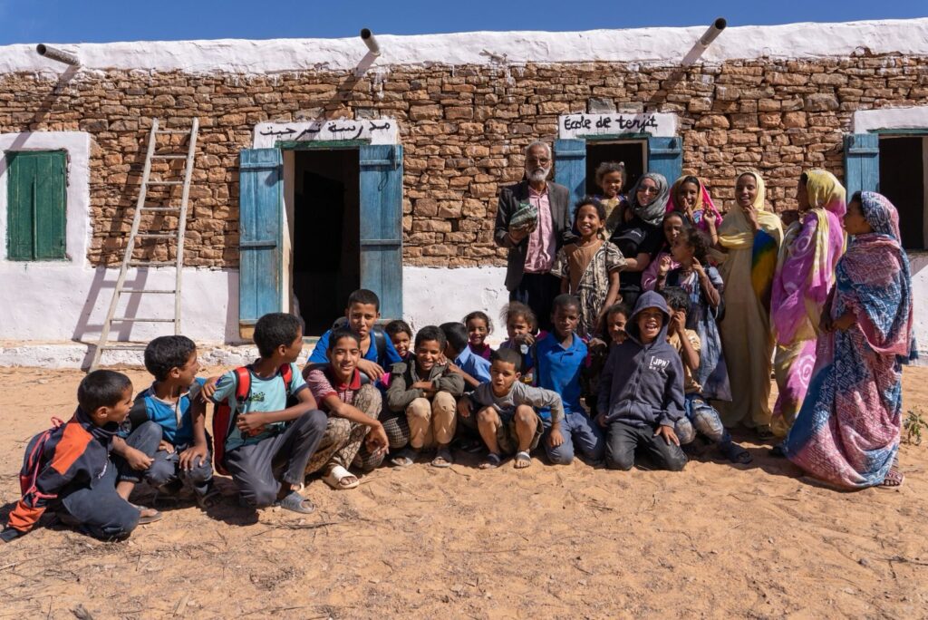 La Maisonnette Primary School ha finanziato la ricostruzione del tetto di una scuola in Mauritania