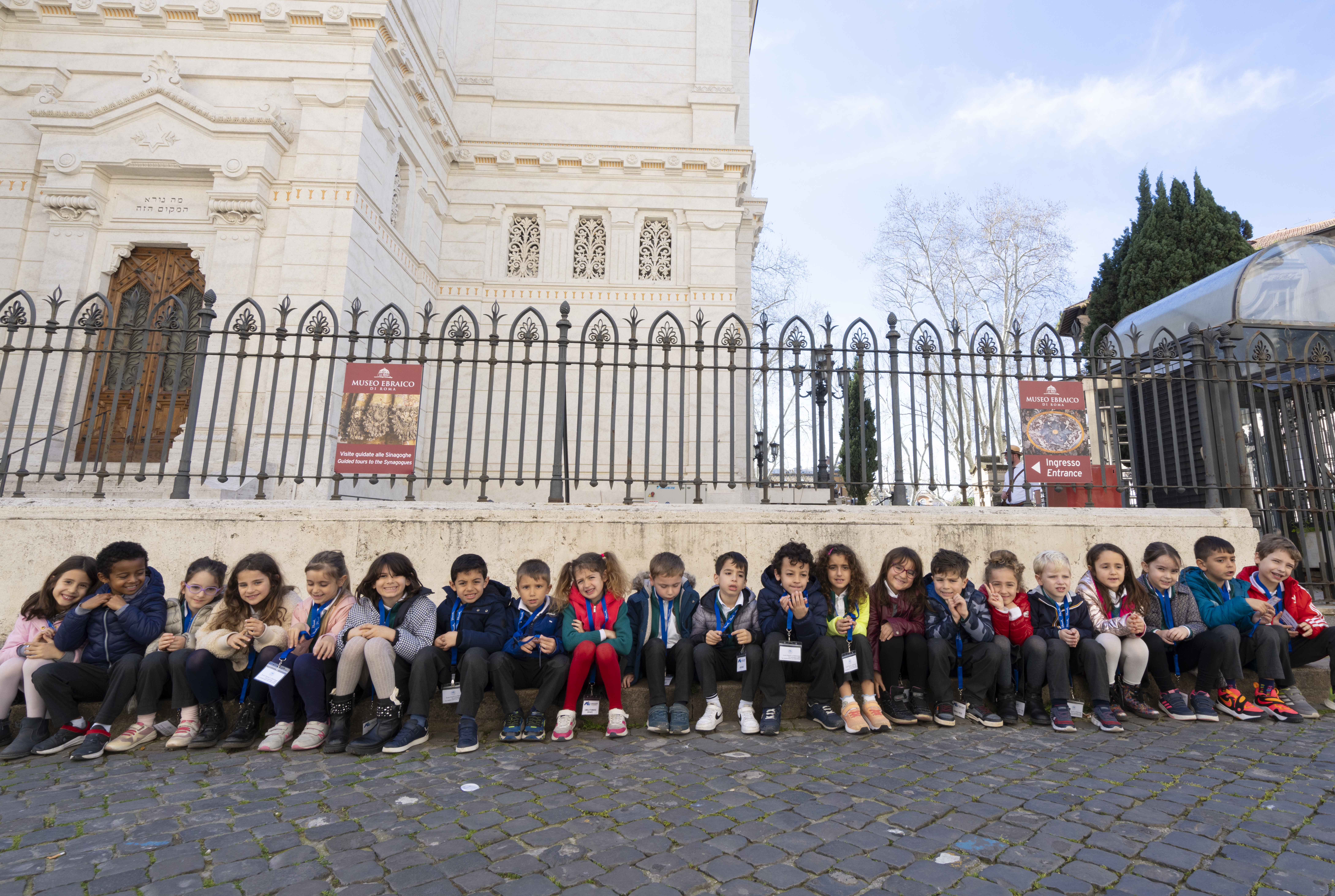 I bambini de La Maisonnette in visita alla Sinagoga